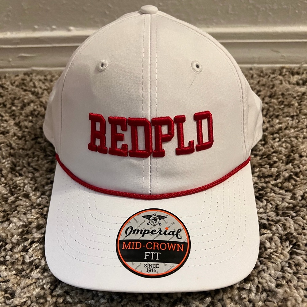 NWT REDPLD 6-Panel SnapBack from Colonial Country Club